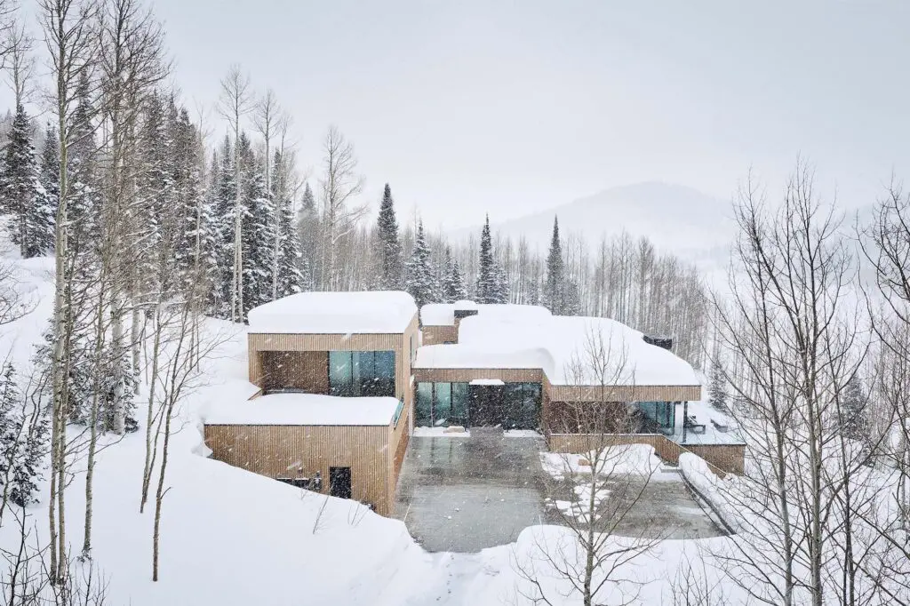 Siete casas pensadas para refugiarse de la nieve