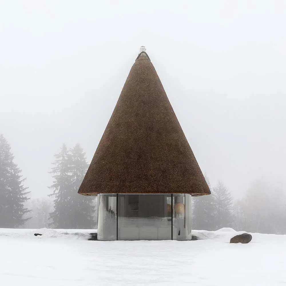 Diez casas pensadas para refugiarse de la nieve