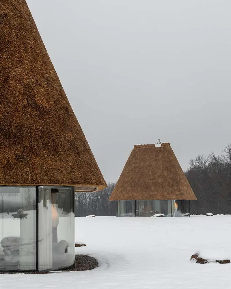 El iglú del futuro: así se ven estas cabañas de cristal en ucrania