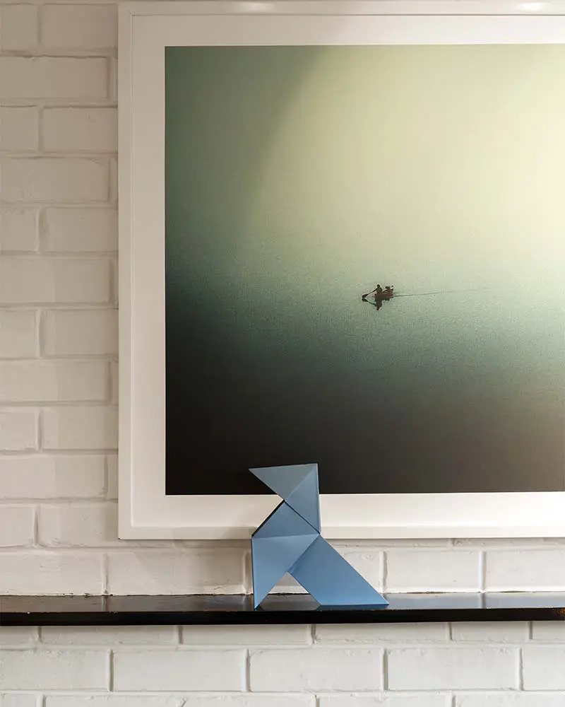 La casa de los años 40 en bogotá que cobró una nueva vida a través del color