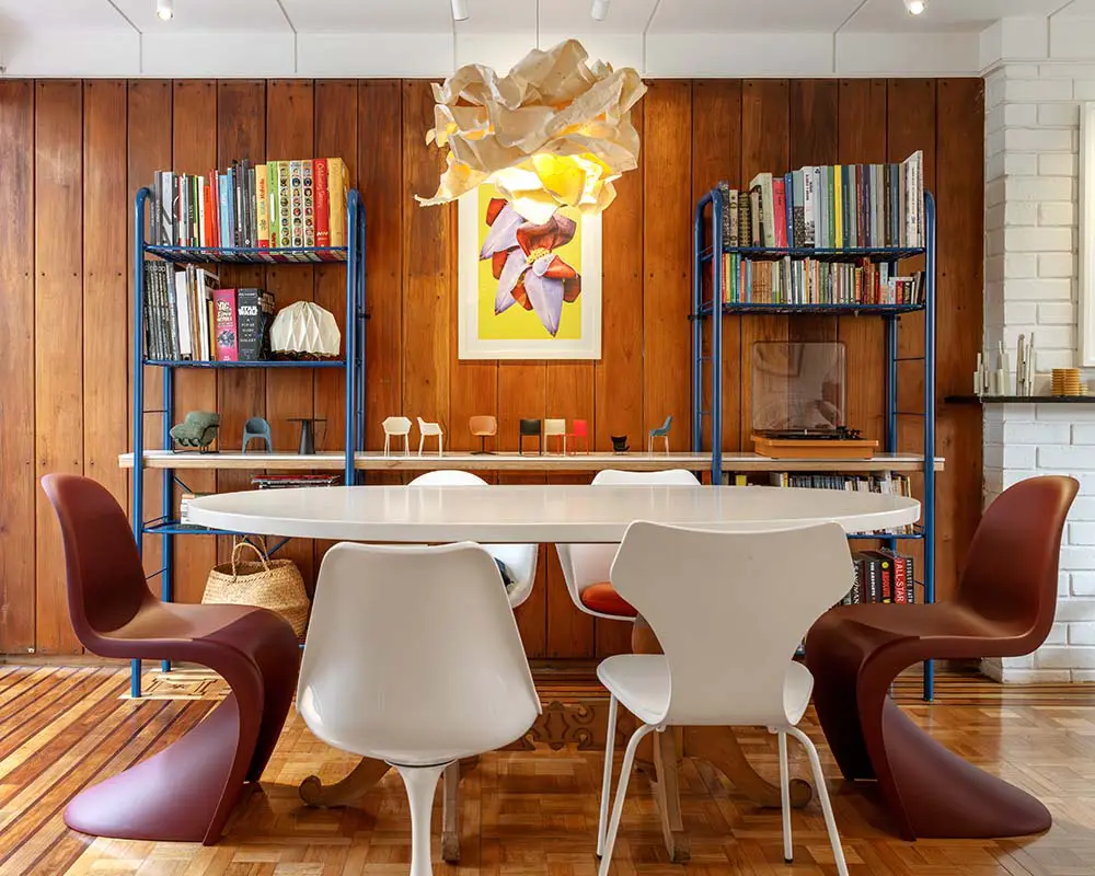 La casa de los años 40 en bogotá que cobró una nueva vida a través del color