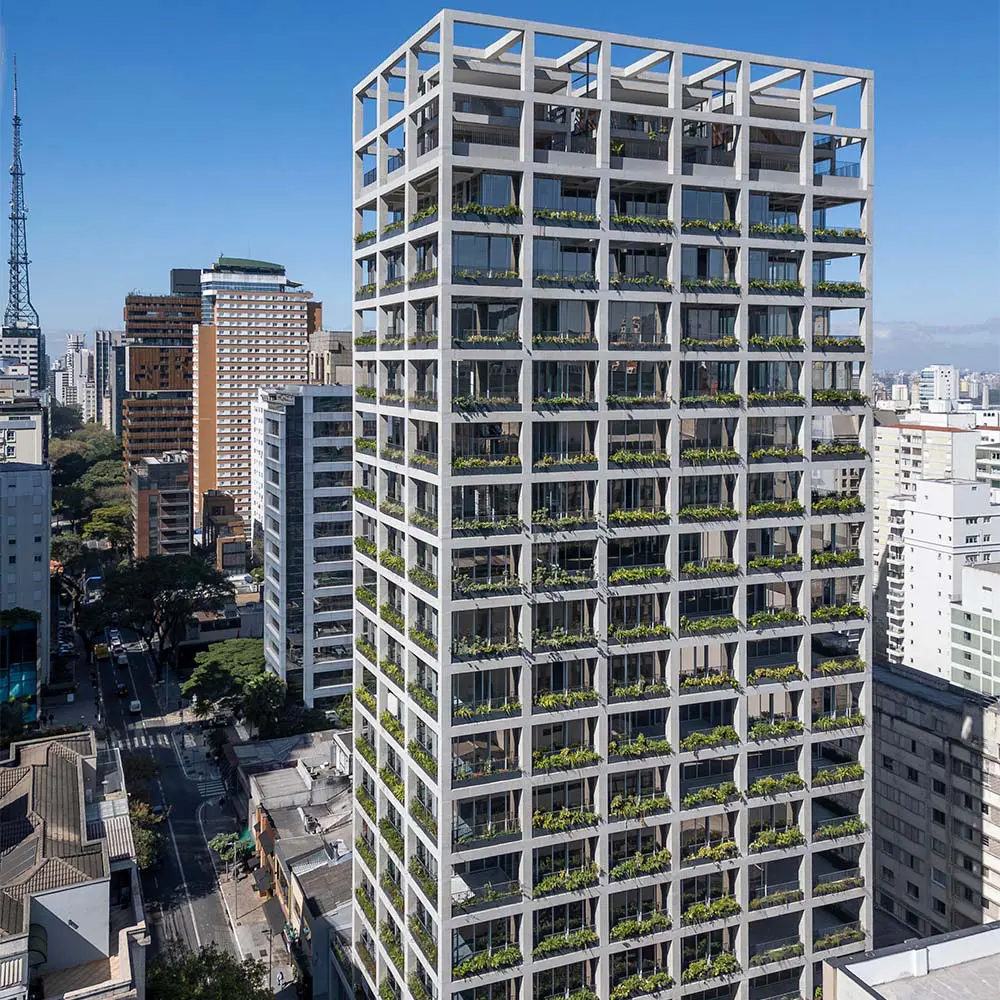 Este edificio es un sistema vivo que transforma la vida urbana en brasil