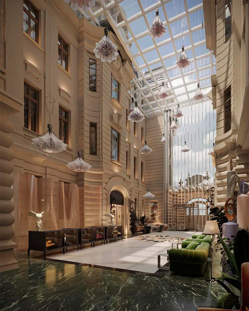 Este hotel en oriente medio es un escenario de diseño, cultura y experiencia Este hotel en oriente medio es un escenario de diseño, cultura y experiencia