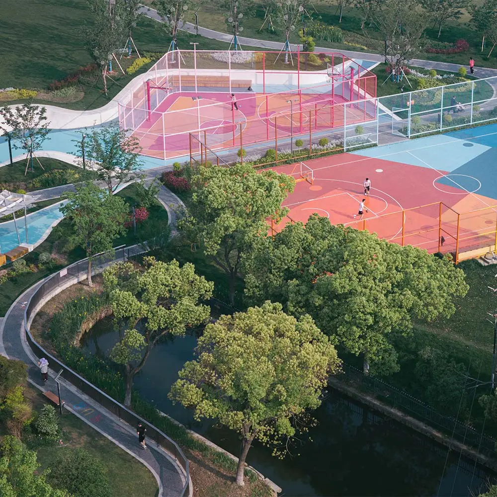 El parque en china que fusiona la ópera kunqu con el ‘skateboarding’