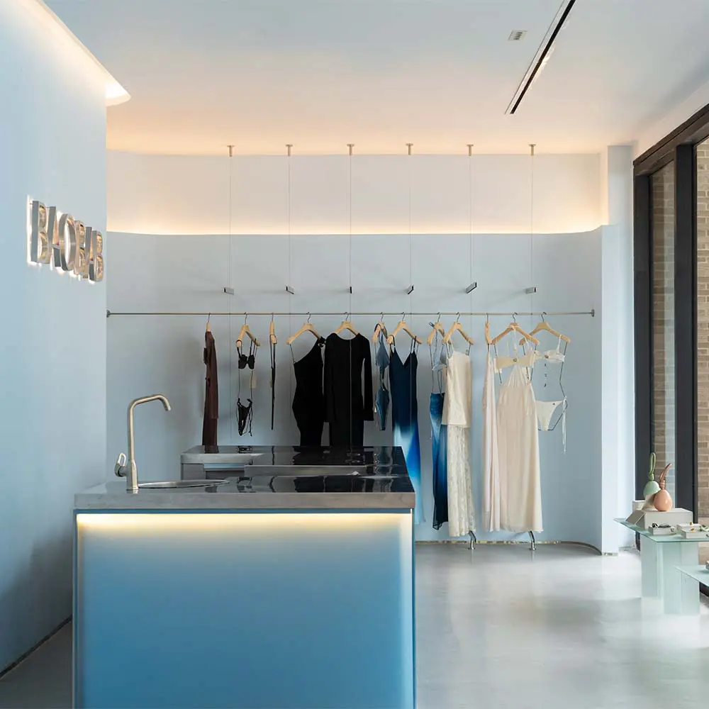 Una tienda en barranquilla que evoca estar debajo del agua