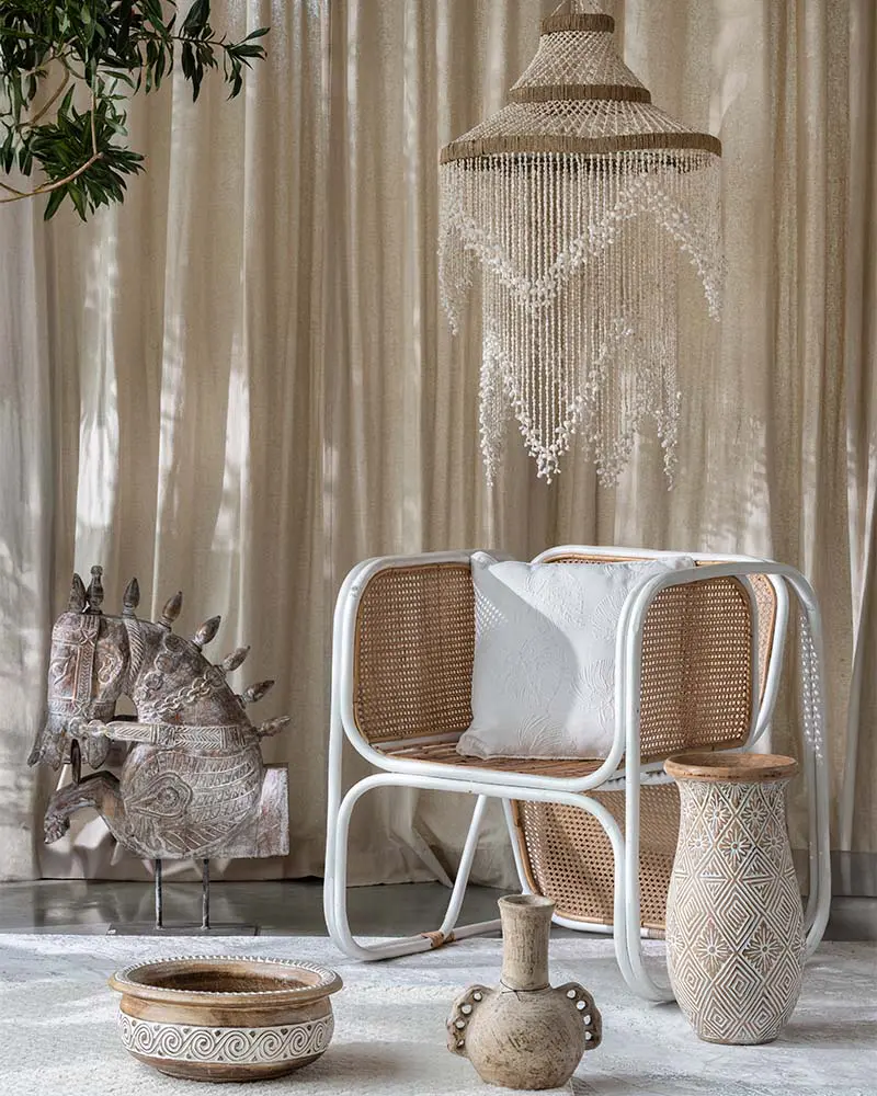 Piezas con diseño artesanal