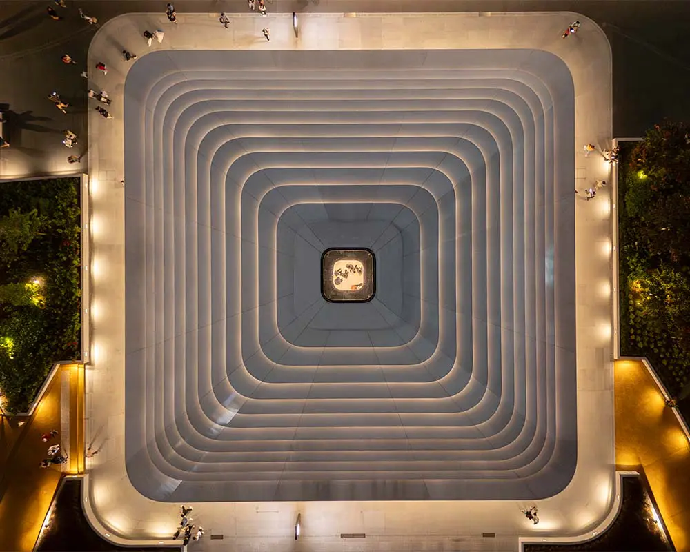 Esta es la tienda de apple en malasia donde la tecnología se adapta al trópico