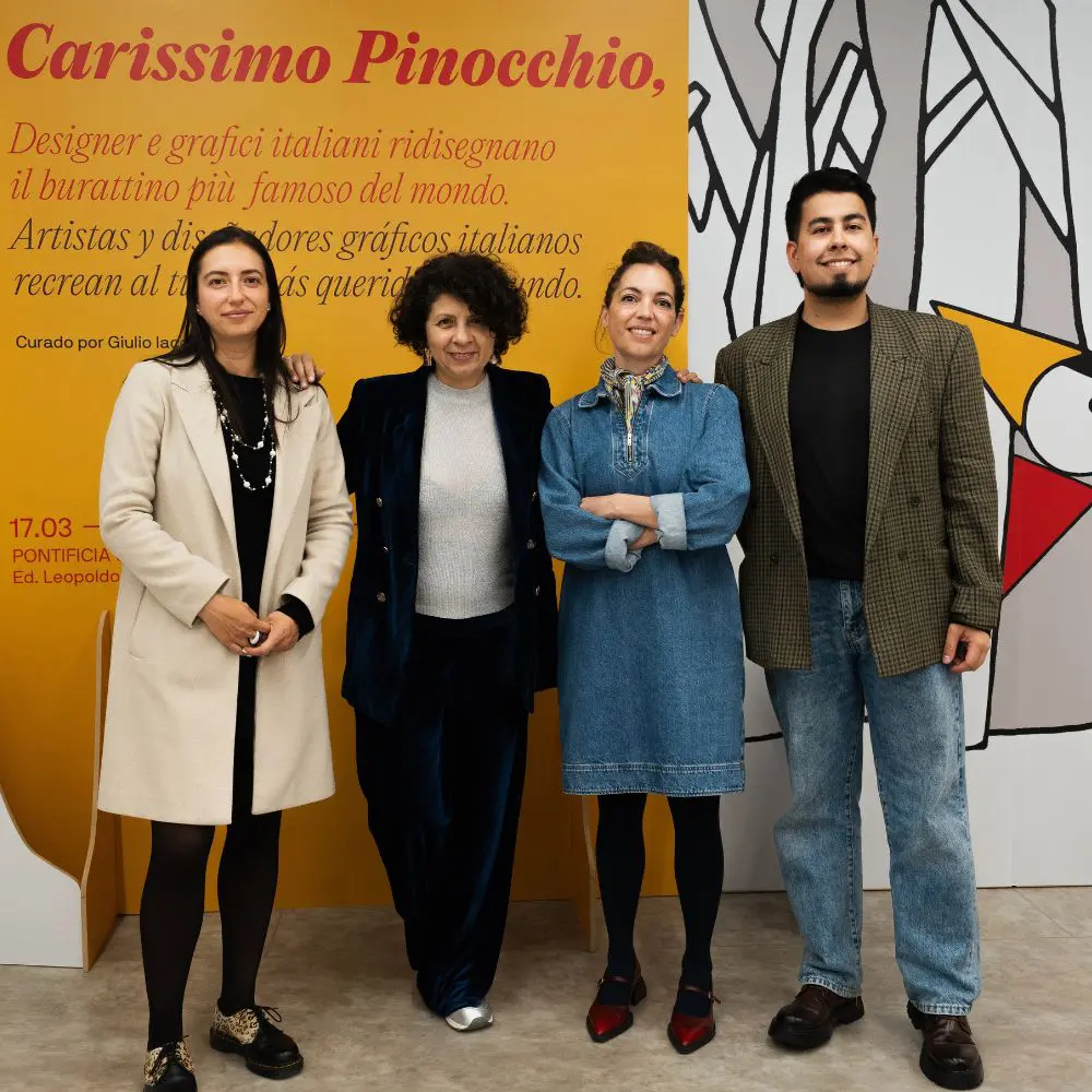 Pinocho como símbolo: el diseño italiano llega a bogotá