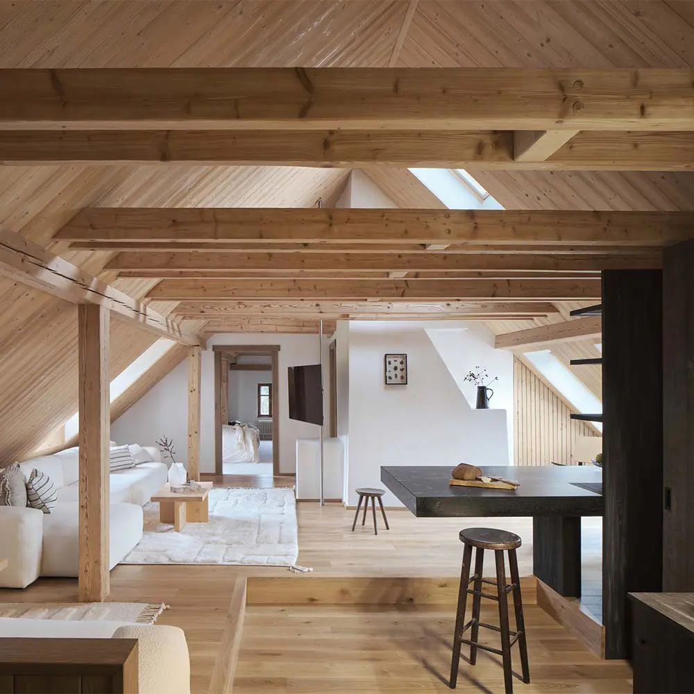 Una casa que convierte la tradición rural en una experiencia contemporánea