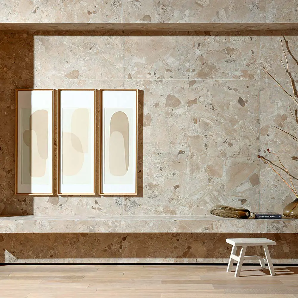 Innovación en acabados: piedra, concreto y madera en una nueva dimensión