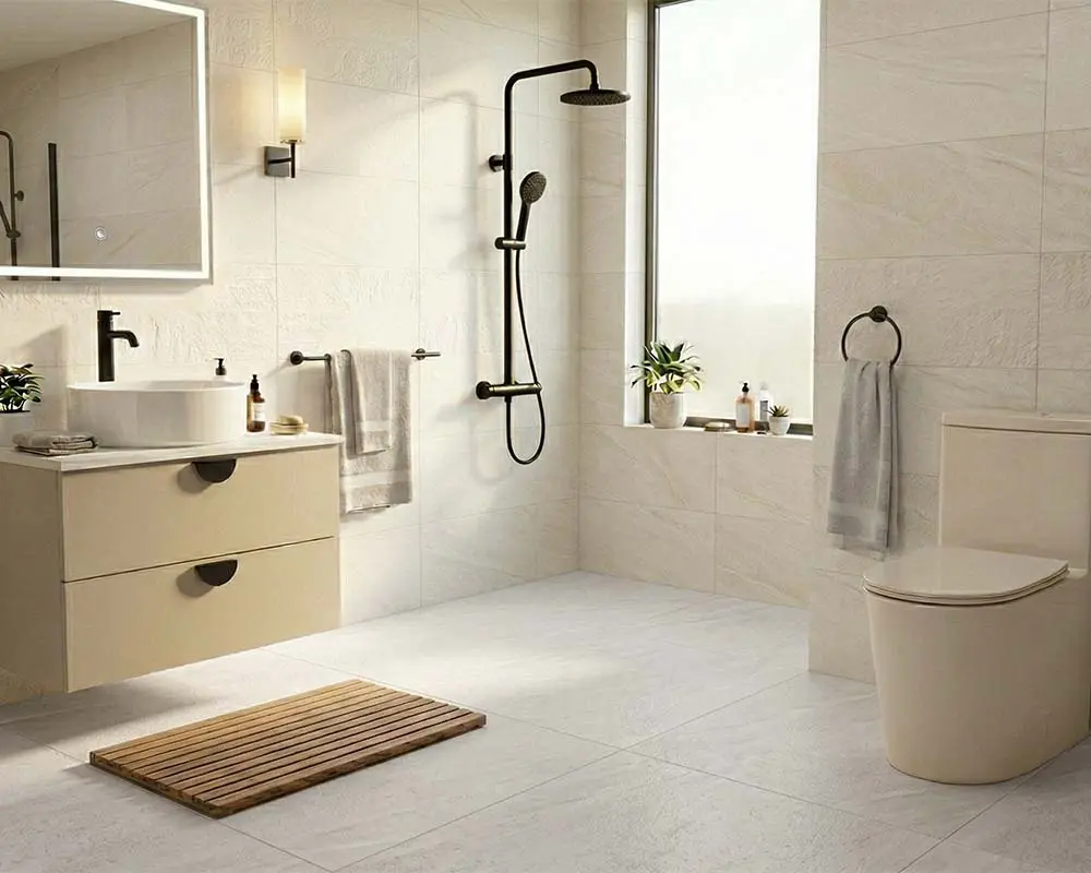 Innovación en acabados: piedra, concreto y madera en una nueva dimensión