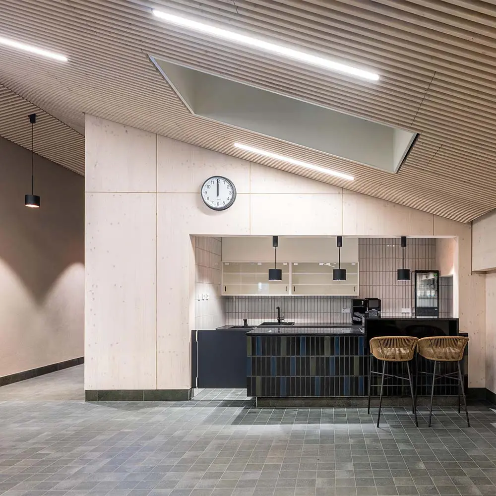 Este edificio es una experiencia termal diseñado para disfrutar del paisaje alemán