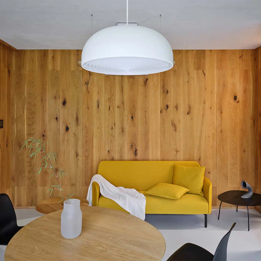 Un conjunto de casas hechas para descansar y trabajar rodeados de la naturaleza