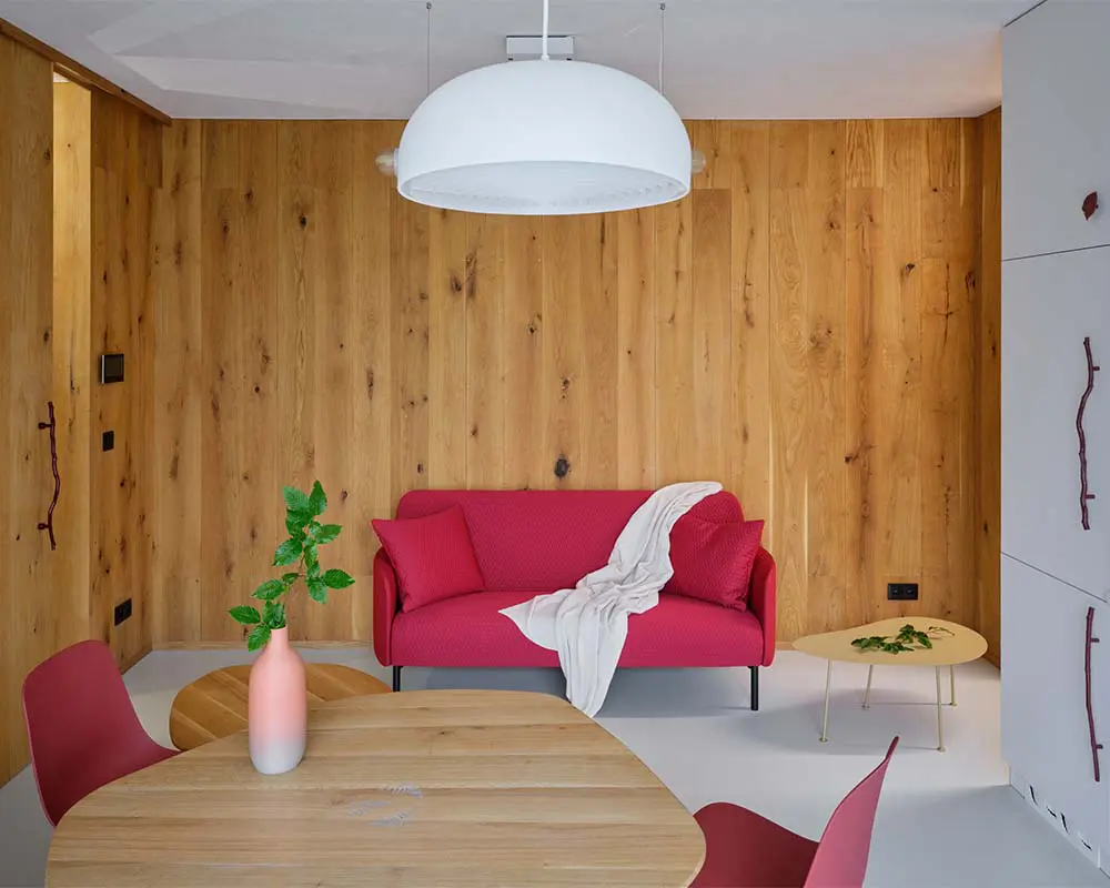 Un conjunto de casas hechas para descansar y trabajar rodeados de la naturaleza