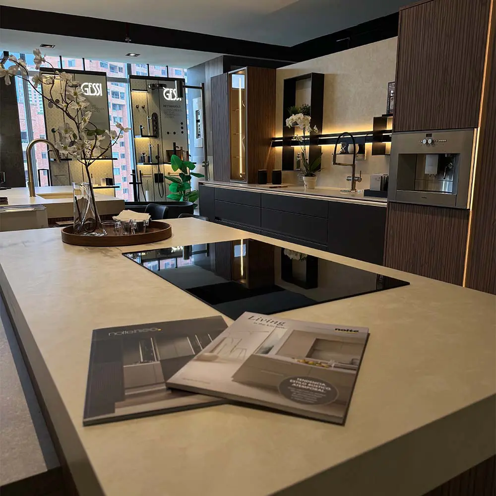 Este es el 'showroom' que convierte la cocina en un espacio para experimentar el habitar