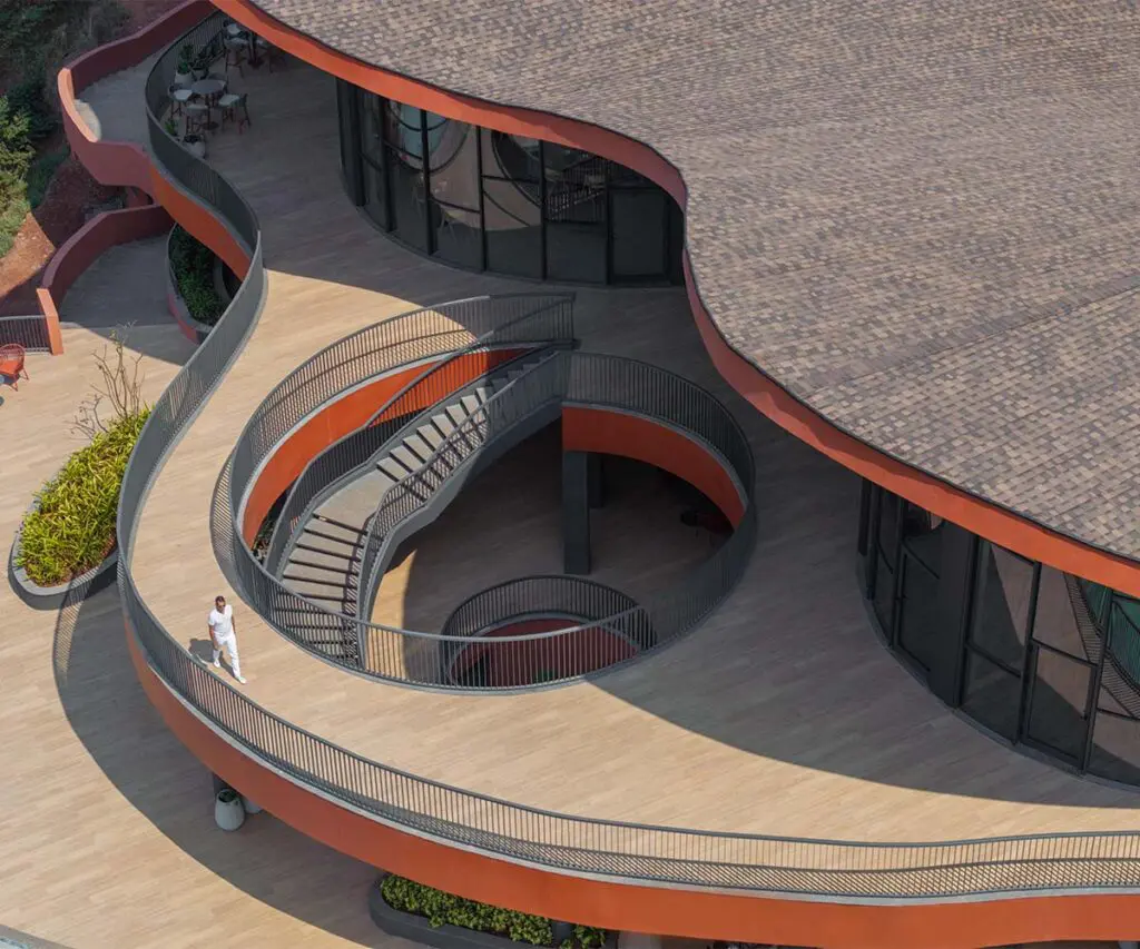 Edificio centro comunitario en india