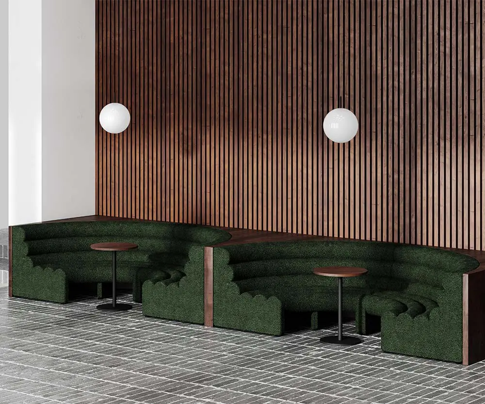 Estos inusuales muebles japoneses inspiran con sus formas y colores