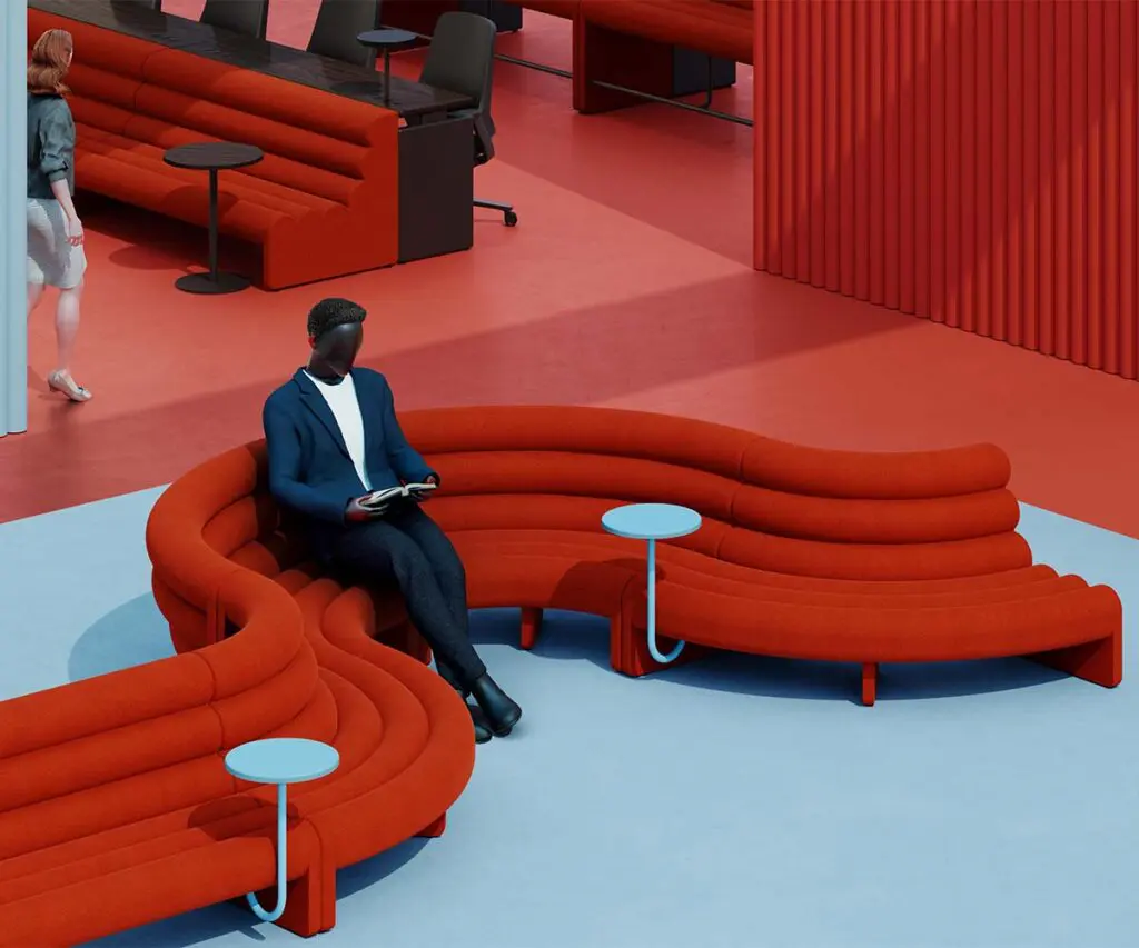 Estos inusuales muebles japoneses inspiran con sus formas y colores