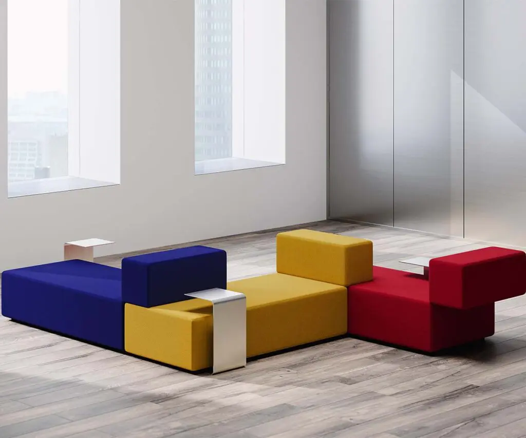 Estos inusuales muebles japoneses inspiran con sus formas y colores