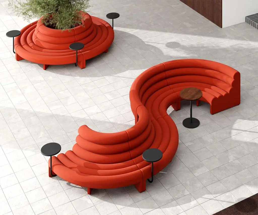 Estos inusuales muebles japoneses inspiran con sus formas y colores