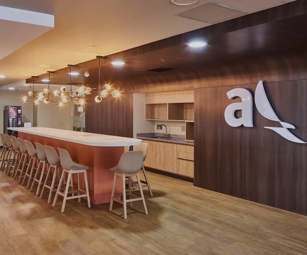 El diseño de estas oficinas convierte la experiencia de viajar en arquitectura