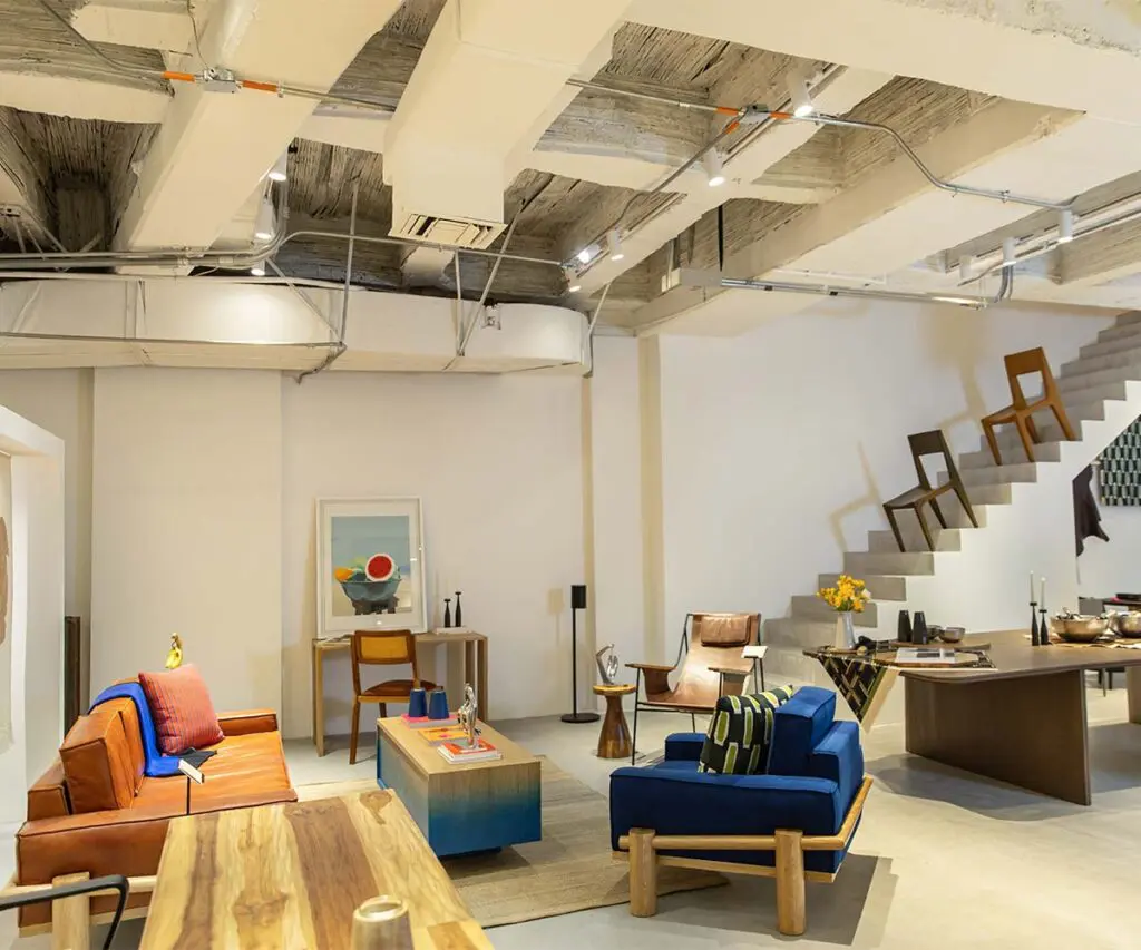 Este local de banco se transformó en un ‘showroom’ de diseño en bogotá