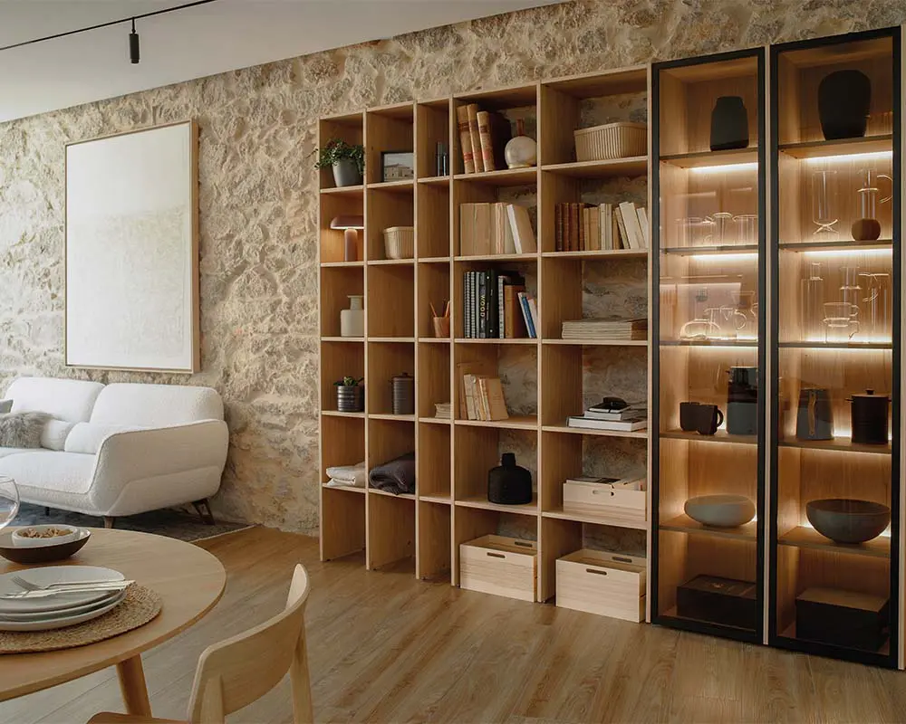 Apartamento con cocina funcional, santos