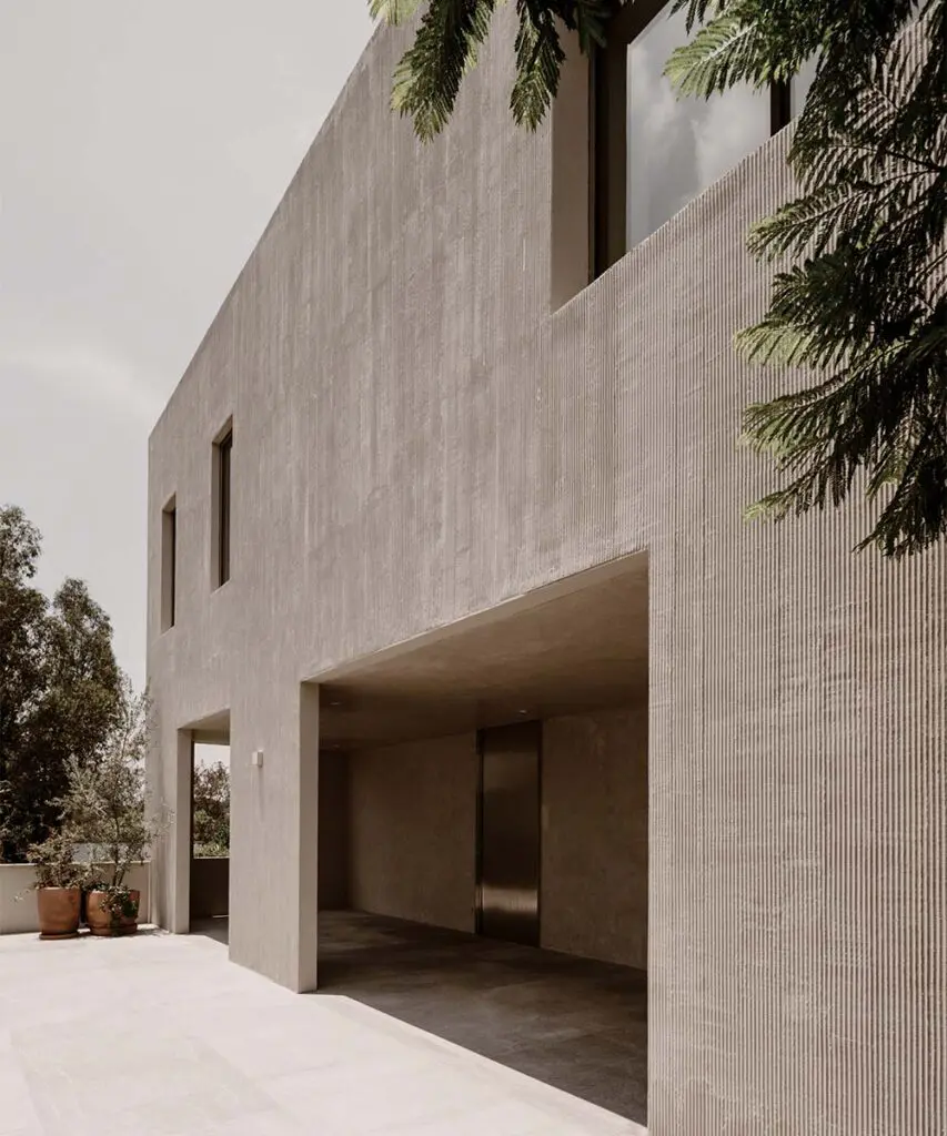 Una casa en méxico diseñada para que el paisaje sea el protagonista