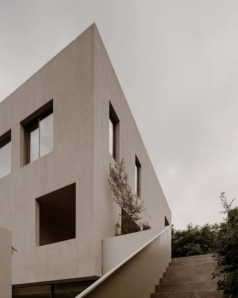 Una casa en méxico diseñada para que el paisaje sea el protagonista