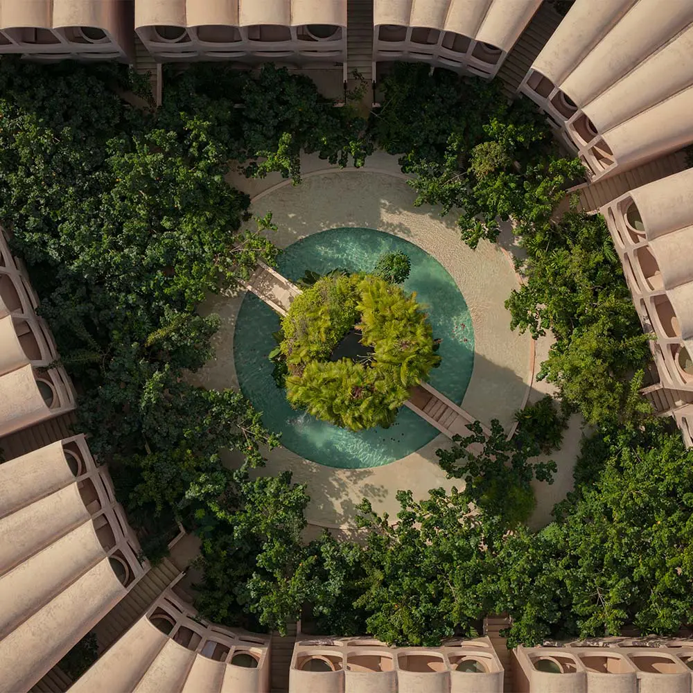 Un conjunto hotelero en méxico se convierte en una increíble estrategia sostenible Diseño conjunto hotelero en méxico, babel.