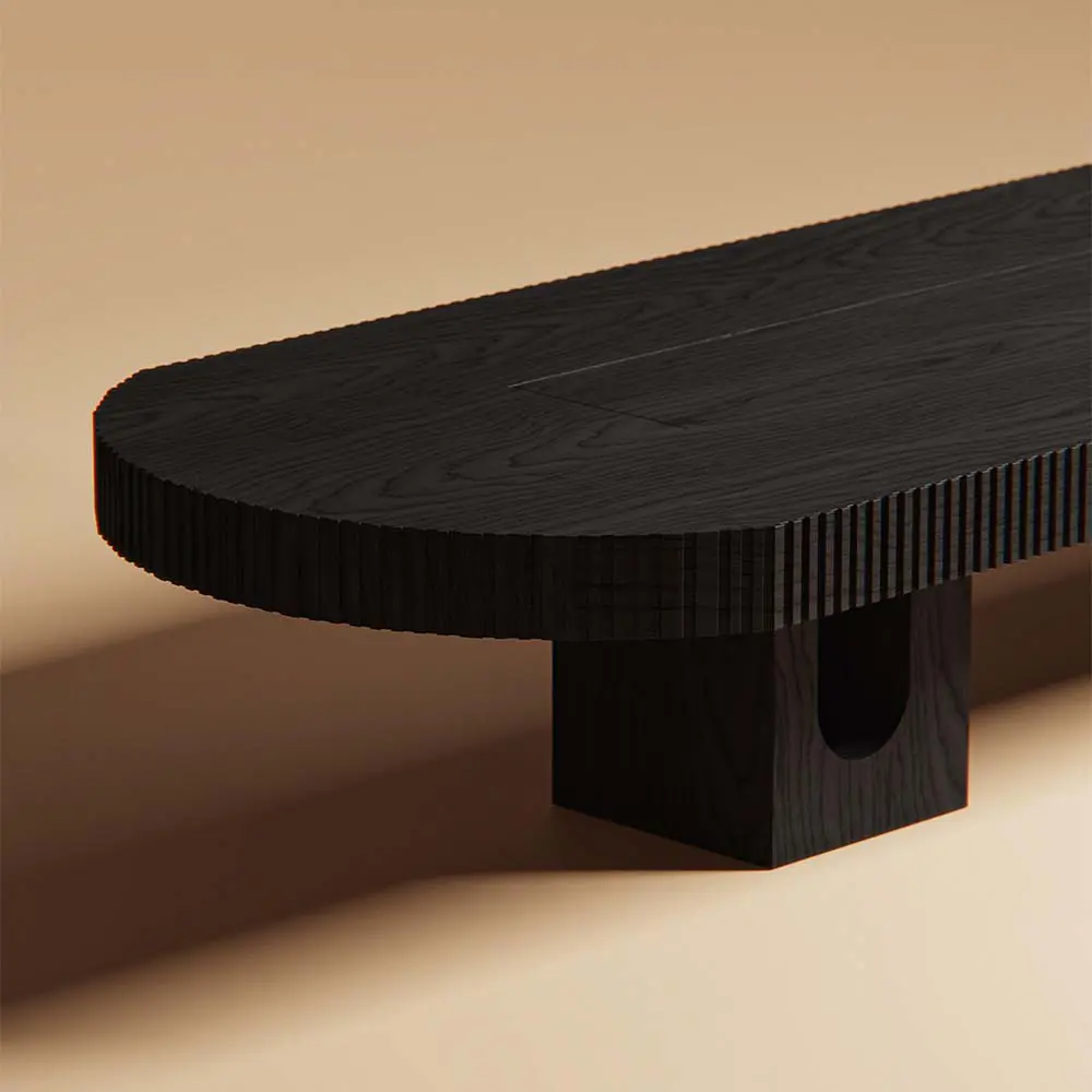 Esta colección de muebles está inspirada en la cultura del patio tradicional africano