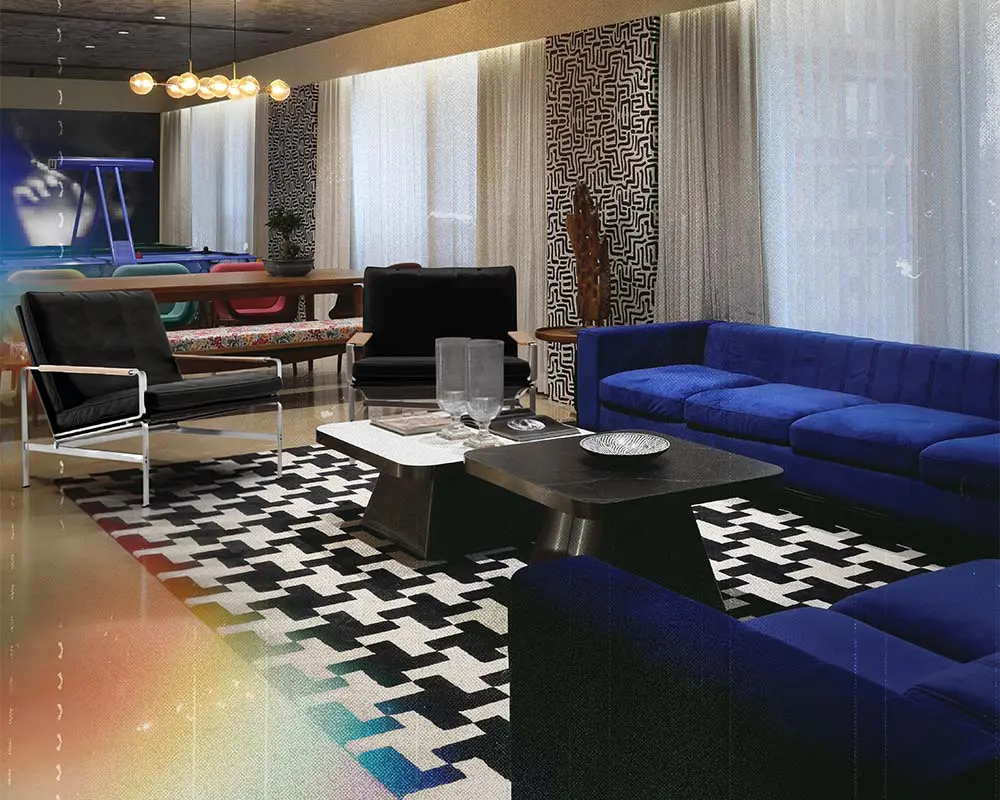 Olvide el minimalismo: así es el apartamento que apuesta por el exceso de la ‘fiesta radical’