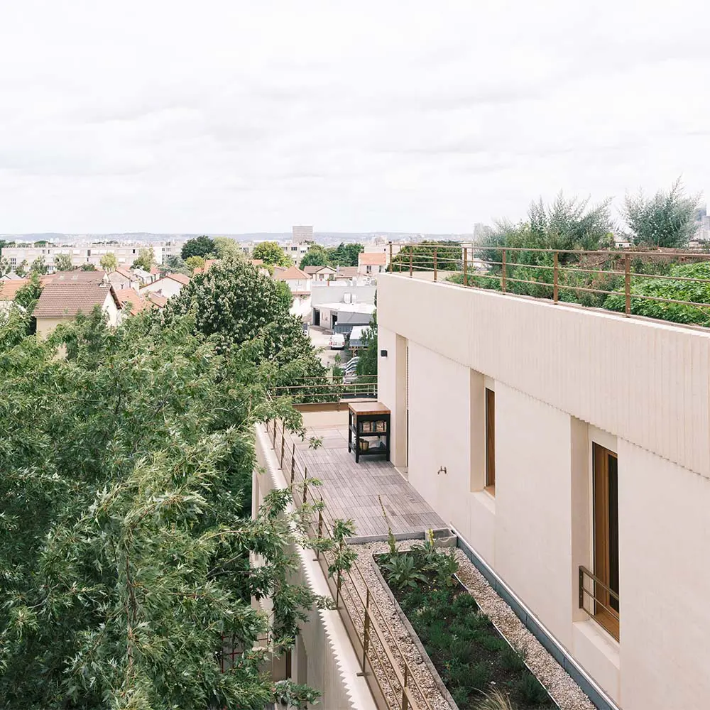 Un conjunto de viviendas al confort de una casa unifamiliar en francia Un conjunto de viviendas al confort de una casa unifamiliar en francia