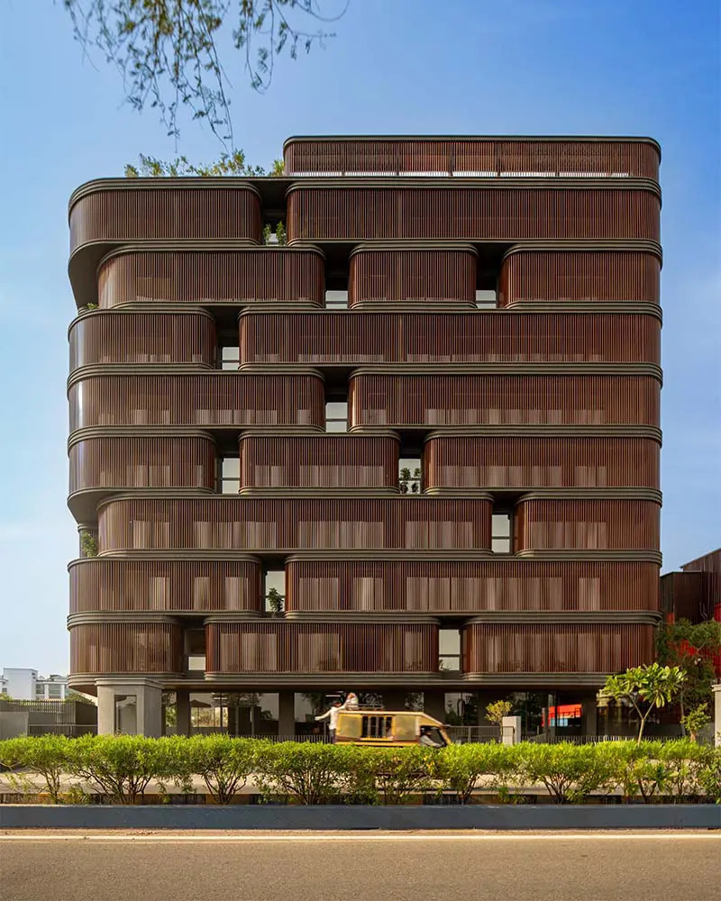 Este edificio de oficinas es un referente de arquitectura especial para climas extremos