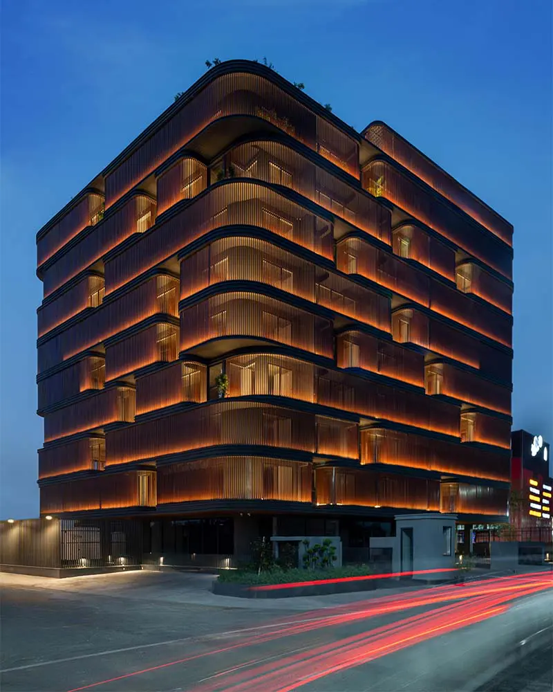 Este edificio de oficinas es un referente de arquitectura especial para climas extremos