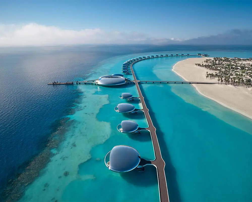 El lujoso complejo que redefine el turismo sostenible en arabia saudita El lujoso complejo que redefine el turismo sostenible en arabia saudita
