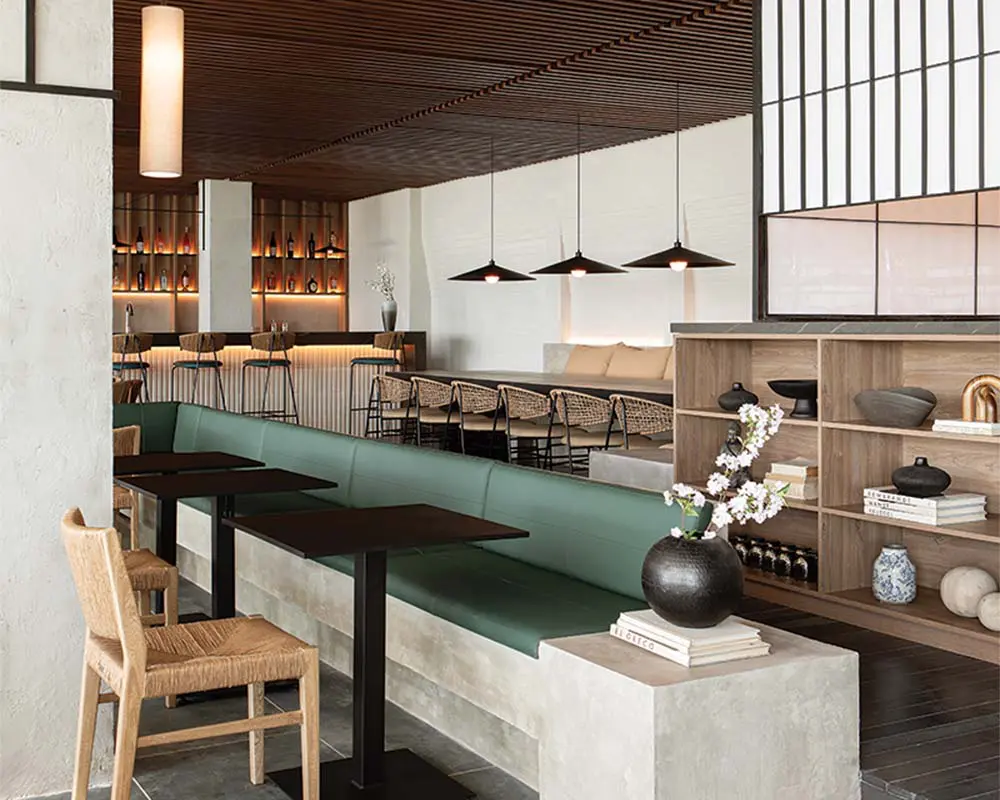 Un restaurante en santa marta que reinterpreta la estética asiática desde la sobriedad Un restaurante en santa marta que reinterpreta la estética asiática desde la sobriedad