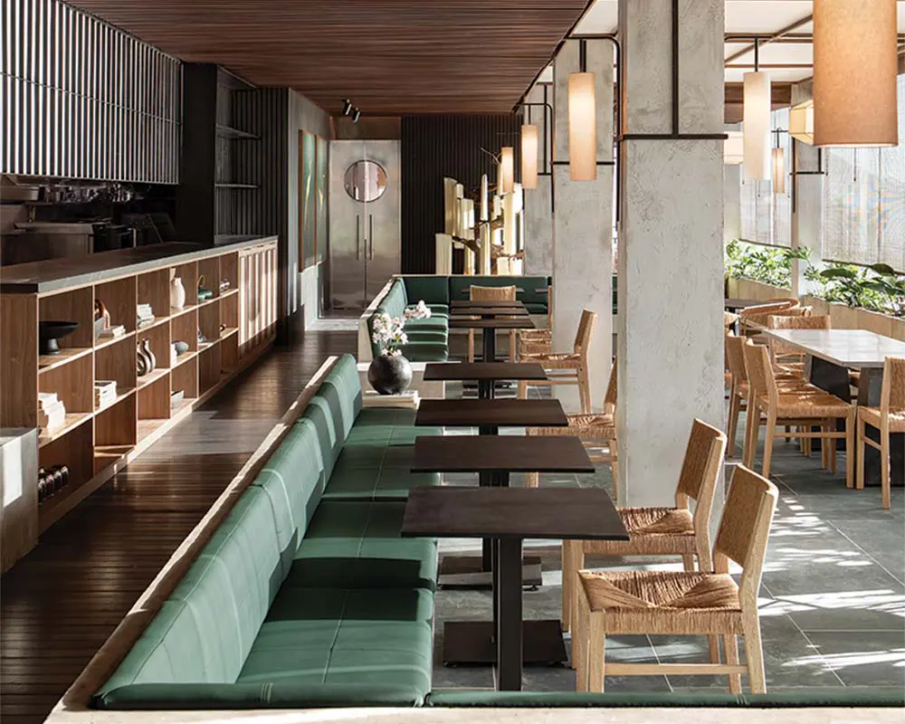 Un restaurante en santa marta que reinterpreta la estética asiática desde la sobriedad Un restaurante en santa marta que reinterpreta la estética asiática desde la sobriedad