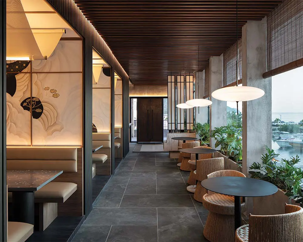 Un restaurante en santa marta que reinterpreta la estética asiática desde la sobriedad Un restaurante en santa marta que reinterpreta la estética asiática desde la sobriedad