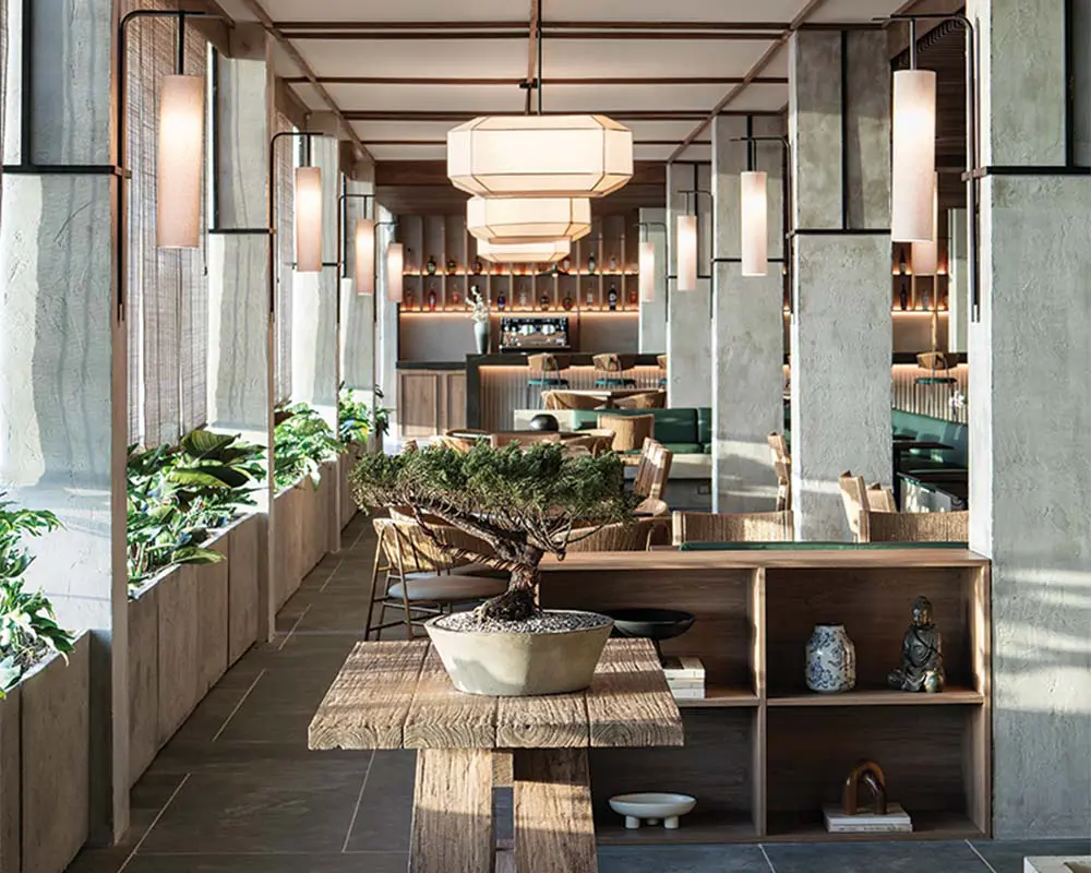 Un restaurante en santa marta que reinterpreta la estética asiática desde la sobriedad Un restaurante en santa marta que reinterpreta la estética asiática desde la sobriedad