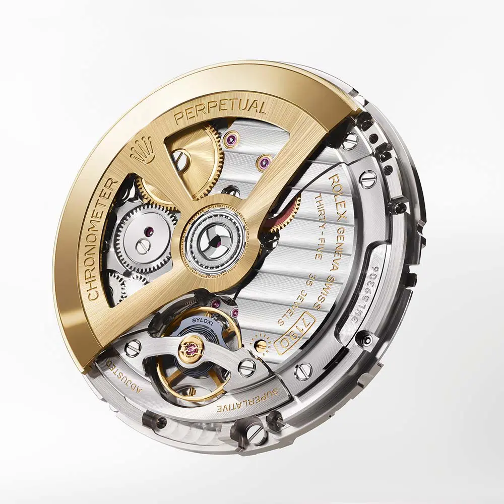 Un rolex que une la precisión mecánica con la magia de las fases lunares