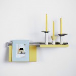 umbra shift shelf with candle holders argb Umbra Shift, Diseño Funcional Y Progresivo