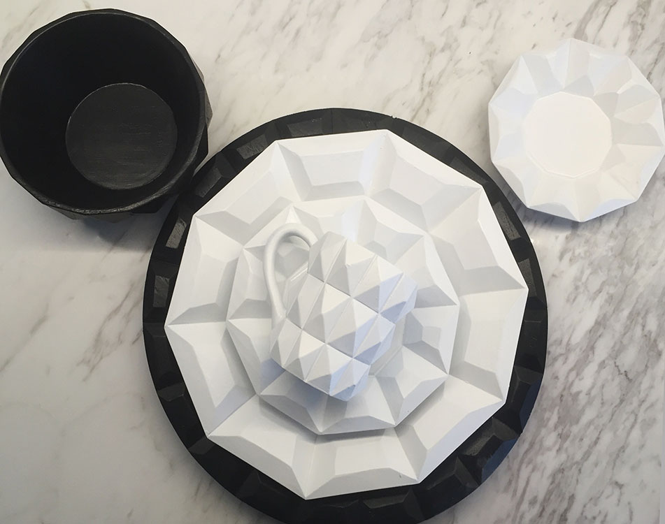 Diseño de la semana: vajilla Origami de Manola
