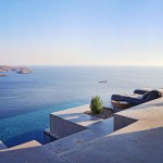 revista axxis casas 9 Villa Diantha una casa de verano en las rocas que colindan con el mar griego