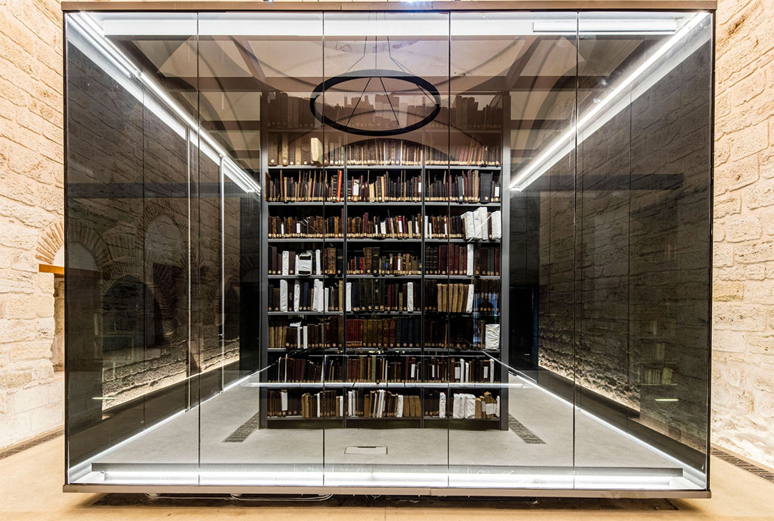 La restauración de la bibloteca de Beyazit