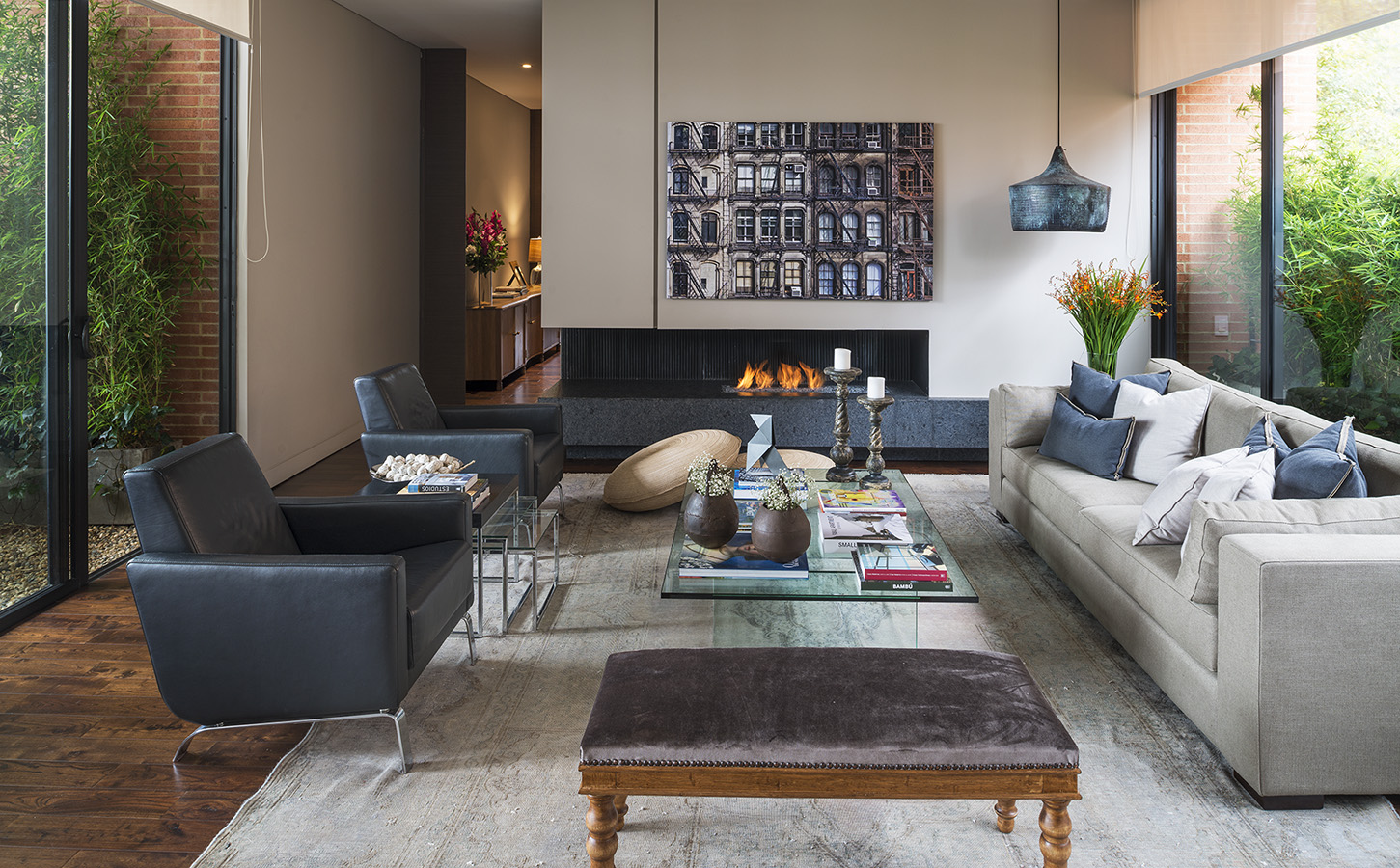 Este apartamento en Bogotá sobrio y moderno puede ser el de sus sueños
