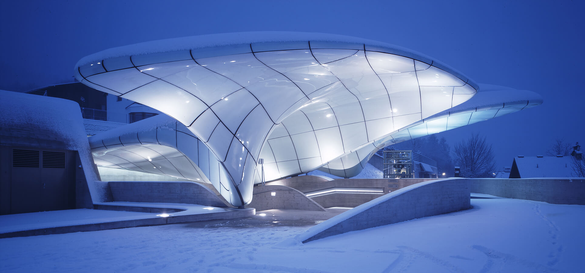 La arquitectura curvilínea de Hadid pasa la prueba del tiempo
