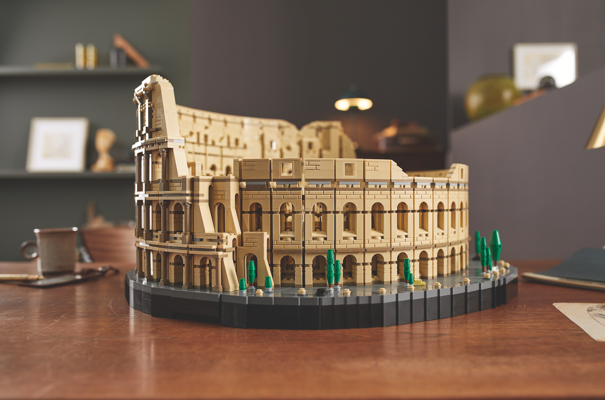 Conozca el Coliseo Romano en Lego, una maravilla en miniautura
