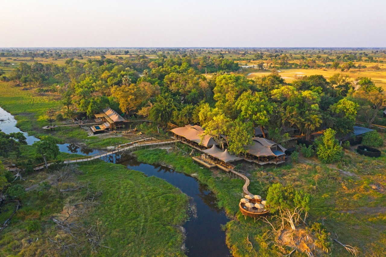 Un hotel sostenible en Botswana ,al Sur de África, para unas vacaciones de ensueño