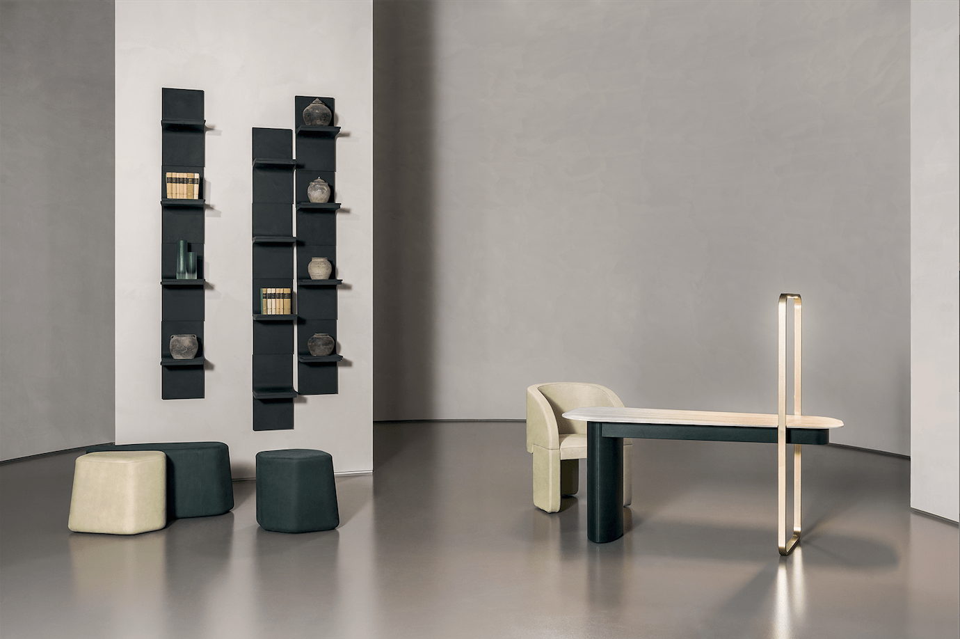Baxter: mobiliario en cuero de lujo diseñado para espacios únicos
